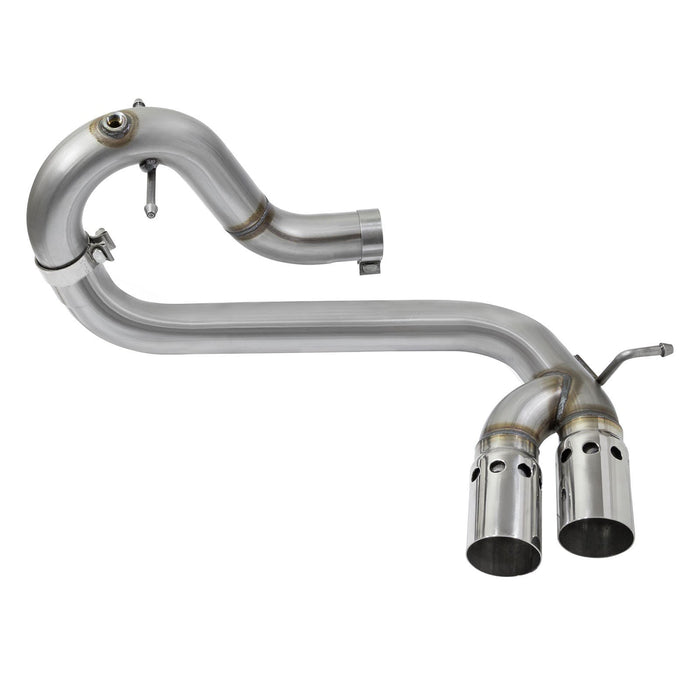 aFe Power Rebel Series 3 IN 409 Stainless Steel DPF-Back Exhaust System w/Black Tip GM Colorado/Canyon 16-20 L4-2.8L (td) LWN