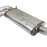 aFe Power Rebel Series 3 IN to 2-1/2 IN 409 Stainless Steel Cat-Back Exhaust w/Black Tip GM Silverado/Sierra 1500 09-18 / Silverado LD/Sierra Limited 2019 V6-4.3/V8-4.8/5.3L