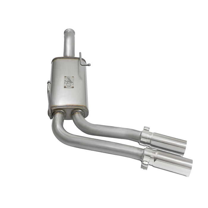 aFe Power Rebel Series 3 IN to 2-1/2 IN 409 Stainless Steel Cat-Back Exhaust w/Black Tip GM Silverado/Sierra 1500 09-18 / Silverado LD/Sierra Limited 2019 V6-4.3/V8-4.8/5.3L