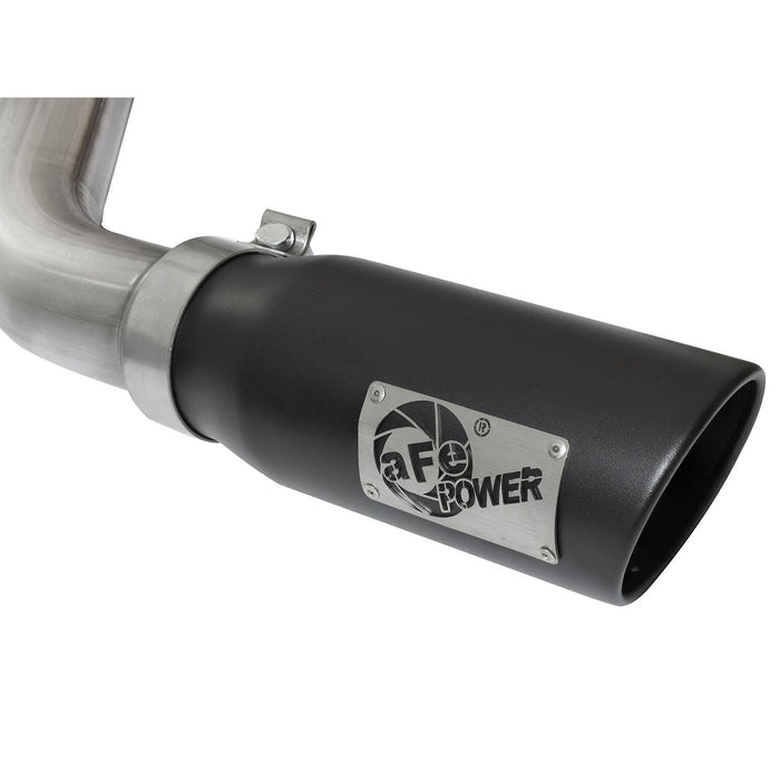 aFe Power Mach Force-Xp 3 IN 409 Stainless Steel Cat-Back Exhaust System w/Black Tip GM Silverado/Sierra 1500 09-18 V6-4.3/V8-4.8/5.3L