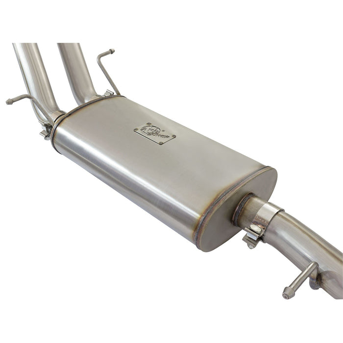 aFe Power Mach Force-Xp 3 IN 409 Stainless Steel Cat-Back Exhaust System w/Black Tip GM Silverado/Sierra 1500 09-18 V6-4.3/V8-4.8/5.3L