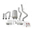 aFe Power Mach Force-Xp 3 IN 409 Stainless Steel Cat-Back Exhaust System w/Black Tip GM Silverado/Sierra 1500 09-18 V6-4.3/V8-4.8/5.3L