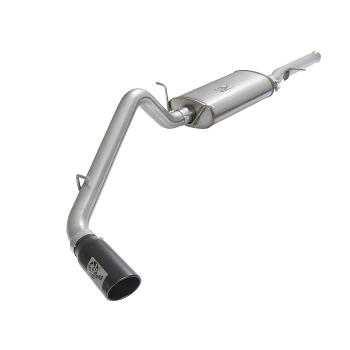 aFe Power Mach Force-Xp 3 IN 409 Stainless Steel Cat-Back Exhaust System w/Black Tip GM Silverado/Sierra 1500 09-18 / Silverado LD/Sierra Limited 2019 V6-4.3/V8-4.8/5.3L