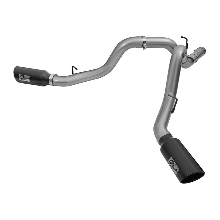 aFe Power Atlas 4 IN Aluminized Steel DPF-Back Exhaust System GM Diesel Trucks 2016 V8-6.6L (td) LML