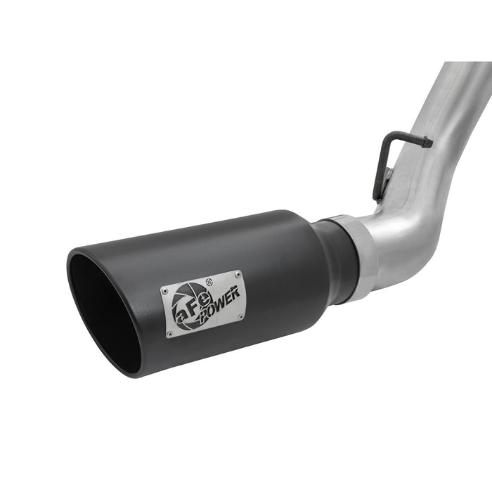 aFe Power Atlas 4 IN Aluminized Steel DPF-Back Exhaust System GM Diesel Trucks 2016 V8-6.6L (td) LML