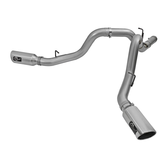 aFe Power Atlas 4 IN Aluminized Steel DPF-Back Exhaust System GM Diesel Trucks 2016 V8-6.6L (td) LML