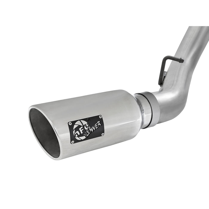 aFe Power Atlas 4 IN Aluminized Steel DPF-Back Exhaust System GM Diesel Trucks 2016 V8-6.6L (td) LML
