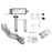 aFe Power Rebel Series 3 IN to 2-1/2 IN 409 Stainless Steel Cat-Back Exhaust Tip Ford F-150 09-14 V8-4.6L/5.4L/5.0L