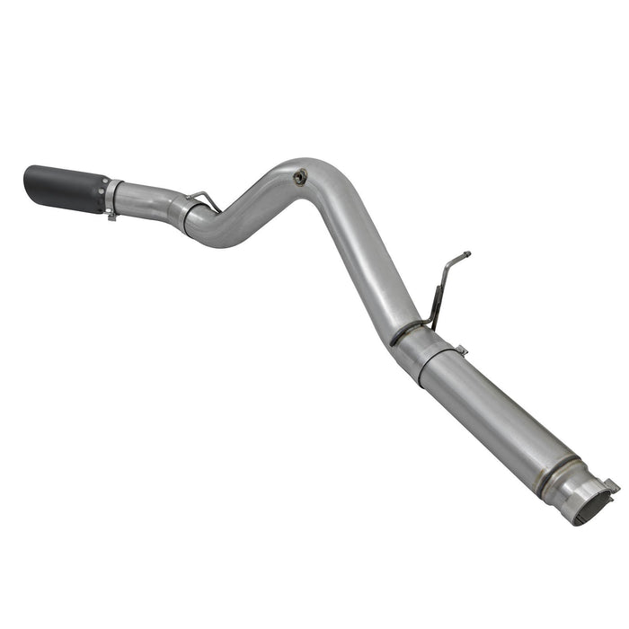 aFe Power Atlas 5 IN Aluminized Steel DPF-Back Exhaust System GM Diesel Trucks 2016 V8-6.6L (td) LML