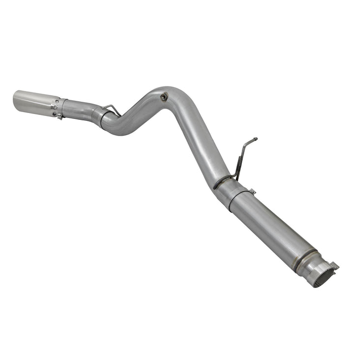 aFe Power Atlas 5 IN Aluminized Steel DPF-Back Exhaust System GM Diesel Trucks 2016 V8-6.6L (td) LML