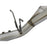 aFe Power Large Bore-HD 4 IN 409 Stainless Steel DPF-Back Exhaust System w/Dual Black Tips GM Diesel Trucks 17-19 V8-6.6L (td) L5P