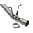 aFe Power Rebel XD 4 IN 409 Stainless Steel DPF-Back Exhaust w/Dual Black Tips GM Diesel Trucks 17-19 V8-6.6L (td) L5P