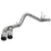 aFe Power Rebel XD 4 IN 409 Stainless Steel DPF-Back Exhaust w/Dual Black Tips GM Diesel Trucks 17-19 V8-6.6L (td) L5P