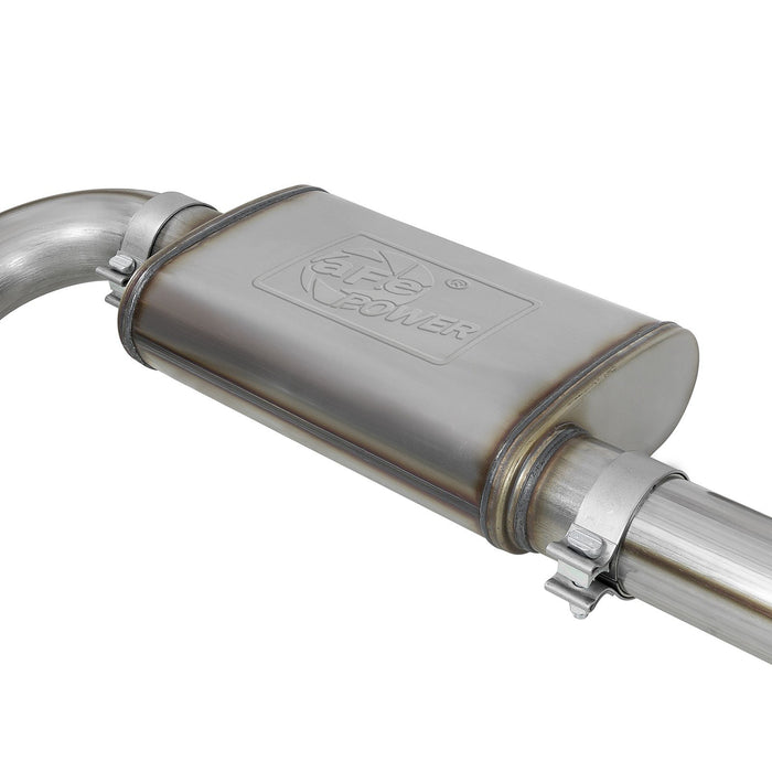 aFe Power Mach Force-Xp 3 IN 409 Stainless Steel Cat-Back Exhaust System w/ Black Tip GM Colorado/Canyon 17-20 V6-3.6L