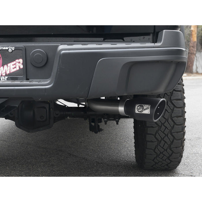 aFe Power Mach Force-Xp 3 IN 409 Stainless Steel Cat-Back Exhaust System w/ Black Tip GM Colorado/Canyon 17-20 V6-3.6L