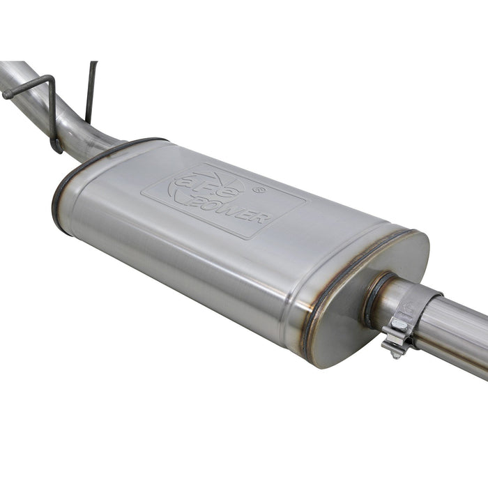 aFe Power Mach Force-Xp 3 IN 409 Stainless Steel Cat-Back Exhaust System w/ Black Tip GM Colorado/Canyon 17-20 V6-3.6L