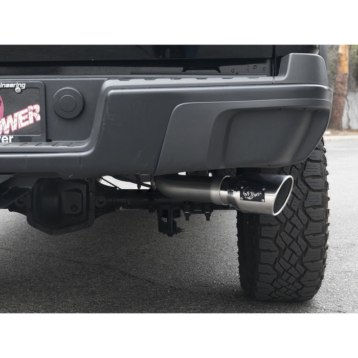 aFe Power Mach Force-Xp 3 IN 409 Stainless Steel Cat-Back Exhaust System w/ Black Tip GM Colorado/Canyon 17-20 V6-3.6L