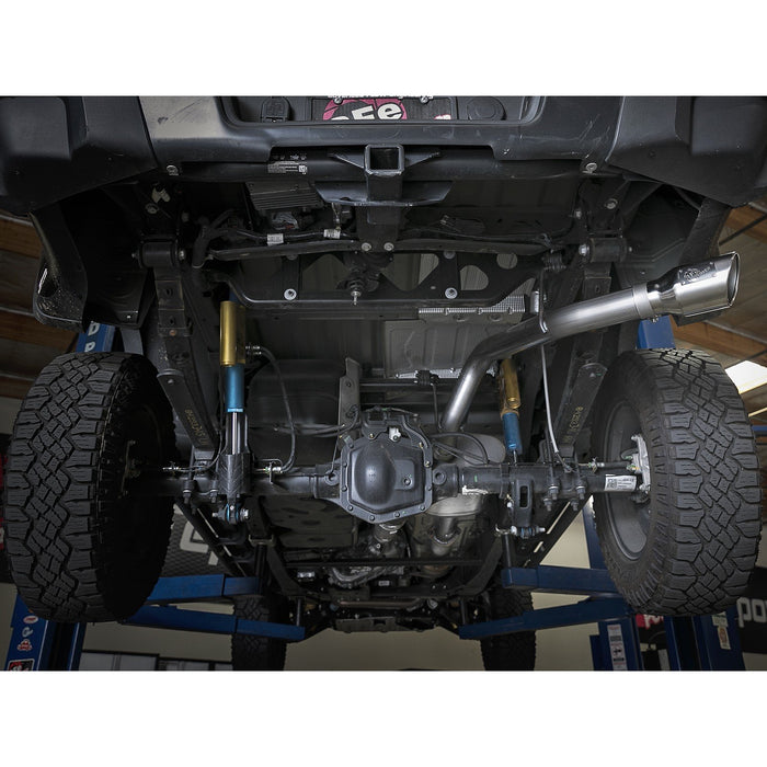 aFe Power Mach Force-Xp 3 IN 409 Stainless Steel Cat-Back Exhaust System w/ Black Tip GM Colorado/Canyon 17-20 V6-3.6L