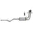 aFe Power Rebel Series 3 IN to 2-1/2 IN 409 Stainless Steel Cat-Back Exhaust w/ Black Tip GM Silverado/Sierra 1500 09-18 / Silverado LD/Sierra Limited 2019 V6-4.3/V8-4.8/5.3L