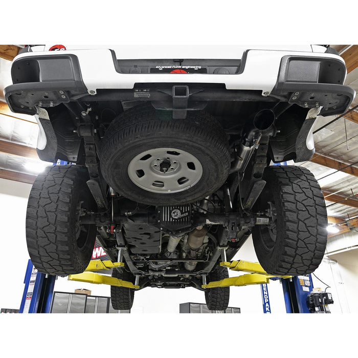 aFe Power Mach Force-Xp 3 IN 409 Stainless Steel Cat-Back Exhaust System w/ Black Tip GM Colorado/Canyon 16-20 L4-2.8L (td) LWN