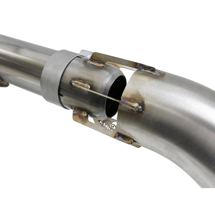 aFe Power Mach Force-Xp 3 IN 409 Stainless Steel Cat-Back Exhaust System w/ Black Tip GM Colorado/Canyon 16-20 L4-2.8L (td) LWN