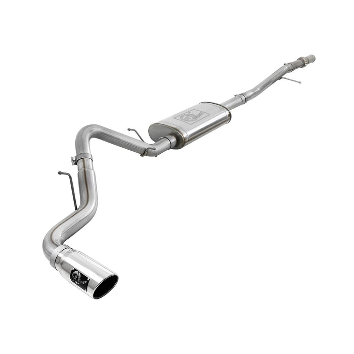 aFe Power Apollo GT Series 3 IN 409 Stainless Steel Cat-Back Exhaust System w/ Black Tip GM Silverado/Sierra 1500 19-20 V6-4.3L/V8-5.3L