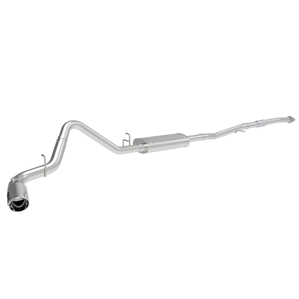aFe Power Apollo GT Series 3 IN 409 Stainless Steel Cat-Back Exhaust System w/ Black Tip GM Silverado/Sierra 1500 19-20 L4-2.7L (t)