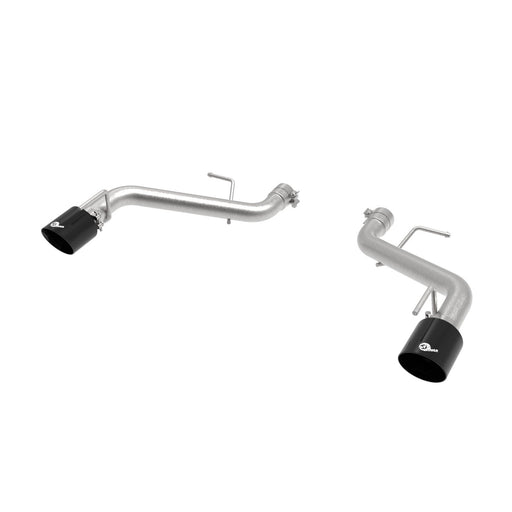 aFe Power Mach Force-Xp 2-1/2 IN 409 Stainless Steel Axle-Back Exhaust System Black Chevrolet Camaro SS 16-20 V8-6.2L