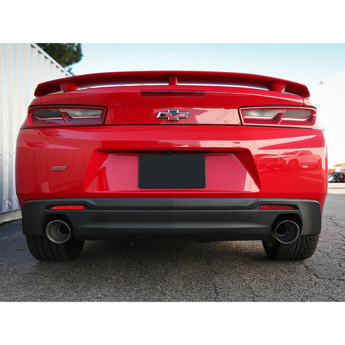 aFe Power Mach Force-Xp 2-1/2 IN 409 Stainless Steel Axle-Back Exhaust System Black Chevrolet Camaro SS 16-20 V8-6.2L