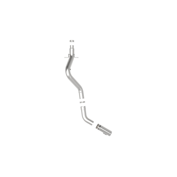 aFe Power Large Bore-HD 5 IN 409 Stainless Steel DPF-Back Exhaust System w/Black Tip GM Diesel Trucks 2020 V8-6.6L (td) L5P