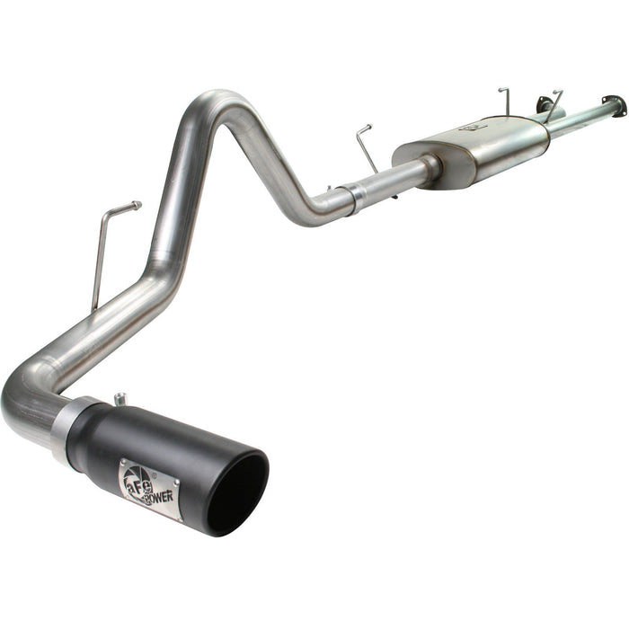 aFe Power Mach Force-Xp 3 IN 409 Stainless Steel Cat-Back Exhaust System w/Black Tip Toyota Tundra 07-09 V8-5.7L