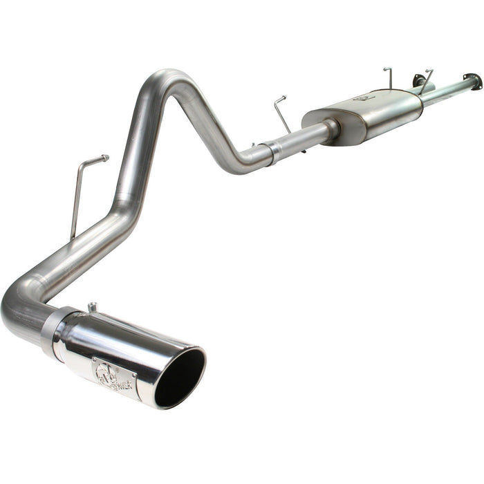 aFe Power Mach Force-Xp 3 IN 409 Stainless Steel Cat-Back Exhaust System w/Black Tip Toyota Tundra 07-09 V8-5.7L