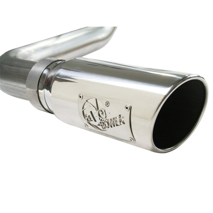 aFe Power Mach Force-Xp 3 IN 409 Stainless Steel Cat-Back Exhaust System w/Black Tip Toyota Tundra 07-09 V8-5.7L