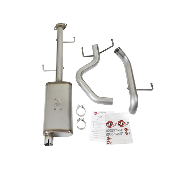 aFe Power Mach Force-Xp 2-1/2in 409 Stainless Steel Cat-Back Exhaust System Toyota FJ Cruiser 07-18 V6-4.0L