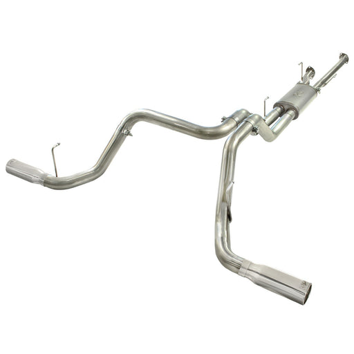 aFe Power Mach Force-Xp 2-1/2 IN to 3 IN 409 Stainless Steel Cat-Back Exhaust w/ Black Tip Toyota Tundra 10-20 V8-5.7L