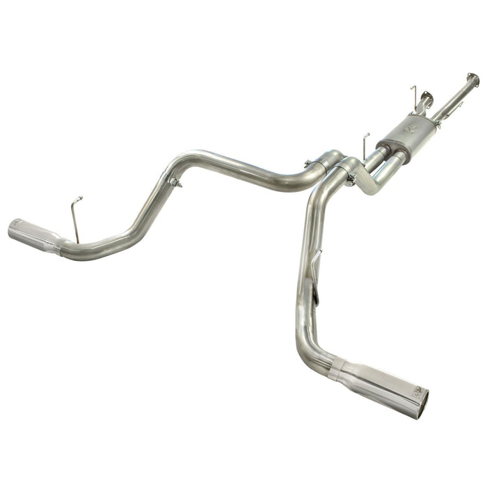 aFe Power Mach Force-Xp 2-1/2 IN to 3 IN 409 Stainless Steel Cat-Back Exhaust w/ Black Tip Toyota Tundra 10-20 V8-5.7L