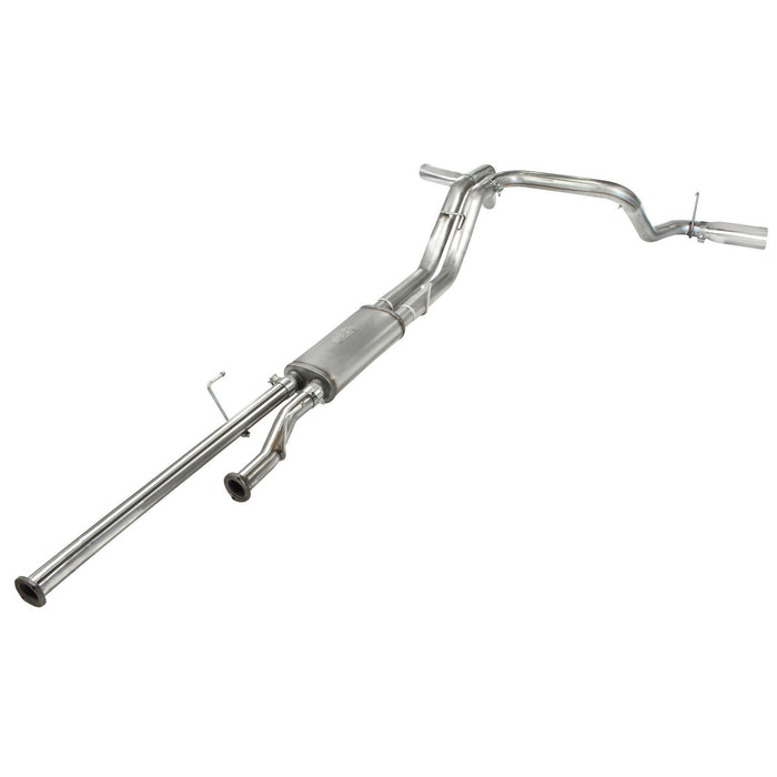 aFe Power Mach Force-Xp 2-1/2 IN to 3 IN 409 Stainless Steel Cat-Back Exhaust w/ Black Tip Toyota Tundra 10-20 V8-5.7L