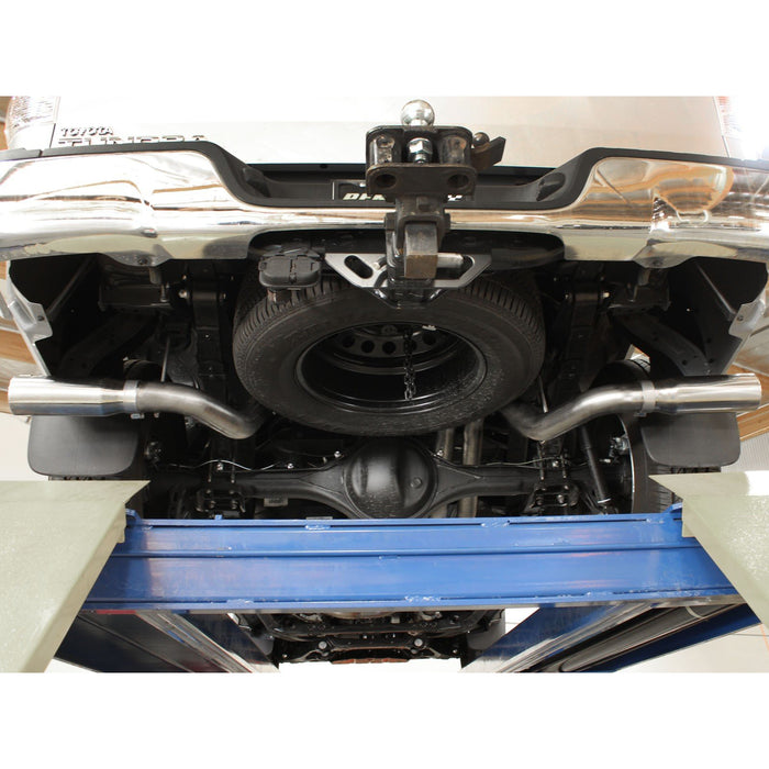 aFe Power Mach Force-Xp 2-1/2 IN to 3 IN 409 Stainless Steel Cat-Back Exhaust w/ Black Tip Toyota Tundra 10-20 V8-5.7L