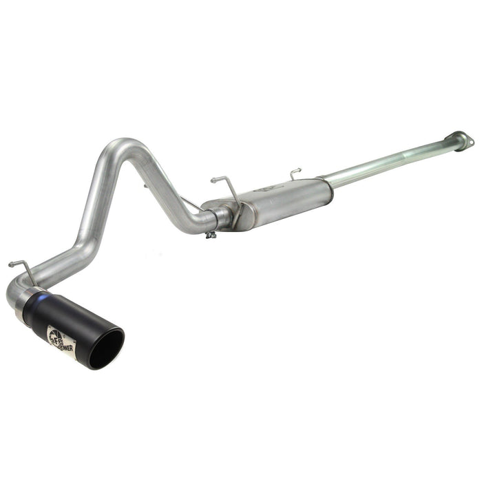 aFe Power Mach Force-Xp 2-1/2in 409 Stainless Steel Cat-Back Exhaust System w/Black Tip Toyota Tacoma 13-15 V6-4.0L
