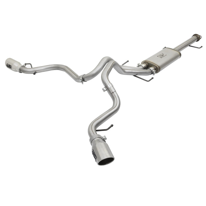 aFe Power Mach Force-Xp 3 IN to 2-1/2 IN 409 Stainless Steel Cat-Back Exhaust Toyota FJ Cruiser 07-18 V6-4.0L