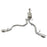 aFe Power Mach Force-Xp 3 IN to 2-1/2 IN 409 Stainless Steel Cat-Back Exhaust Toyota FJ Cruiser 07-18 V6-4.0L