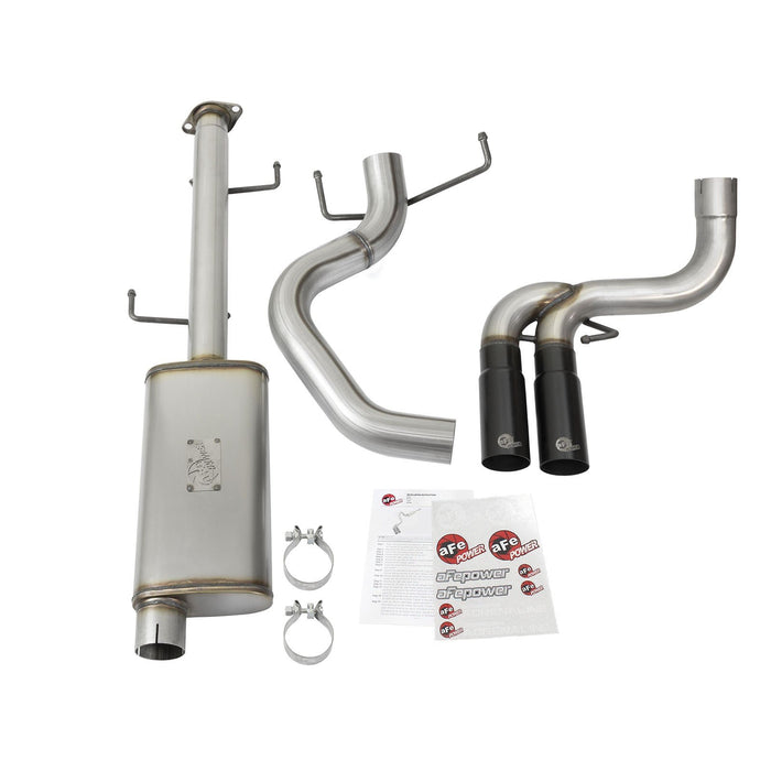 aFe Power Rebel Series 3 IN Cat-Back Exhaust System w/ Mid-Side Exit Toyota FJ Cruiser 07-18 V6-4.0L