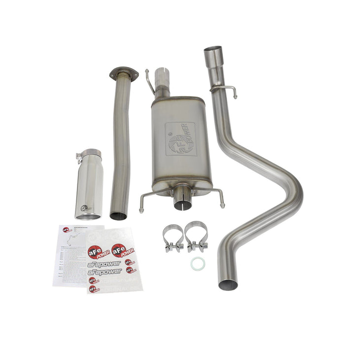 aFe Power Mach Force-Xp 2-1/2in 409 Stainless Steel Cat-Back Exhaust System Toyota Tacoma 05-12 L4-2.7L