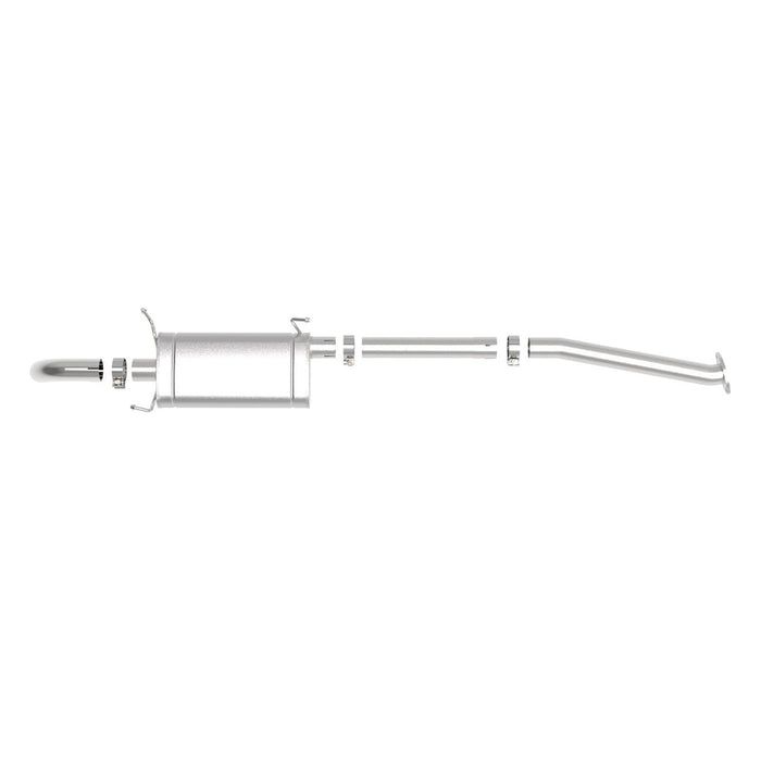 aFe Power Rock Basher 2-1/2 IN 409 Stainless Steel Cat-Back Exhaust System Toyota Tacoma 16-20 L4-2.7L / V6-3.5L