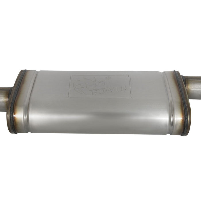afe Power Rock Basher 2-1/2 In 409 Stainless Steel Cat-Back Exhaust System Toyota Tacoma 99-04 L4-2.4/2.7L / V6-3.5L