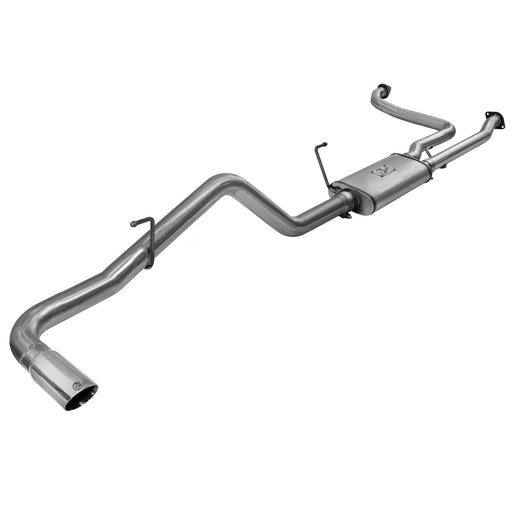 aFe Power Mach Force-Xp 2-1/2 IN to 3 IN 409 Stainless Steel Cat-Back Exhaust System Nissan Frontier 05-19 V6-4.0L