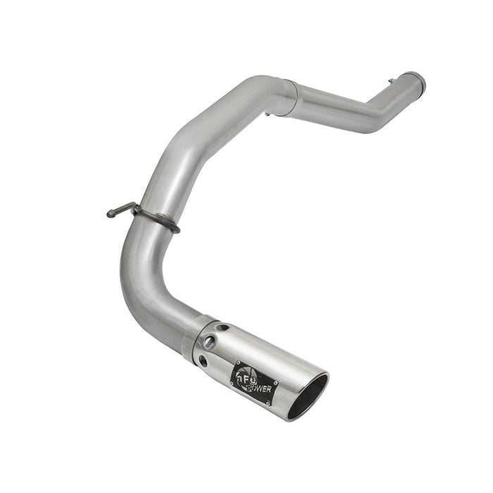 aFe Power Large Bore-HD 4 IN DPF-Back Stainless Steel Exhaust System Nissan Titan XD 16-19 V8-5.0L (td)