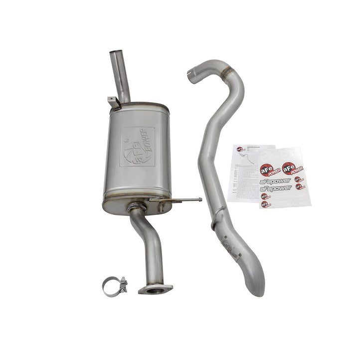 aFe Power Mach Force-Xp 3 IN 409 Stainless Steel Cat-Back Hi-Tuck Exhaust System Nissan Patrol (Y61) 01-19 L6-4.8L