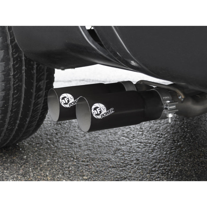 aFe Power Rebel Series 3 IN 409 Stainless Steel Cat-Back Exhaust System Nissan Titan 04-15 V8-5.6L