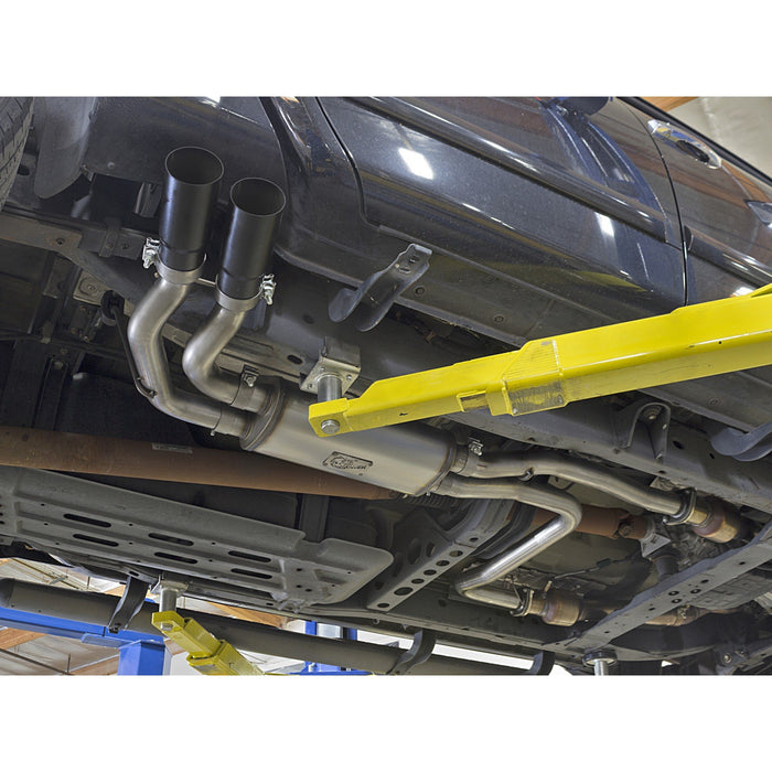 aFe Power Rebel Series 3 IN 409 Stainless Steel Cat-Back Exhaust System Nissan Titan 04-15 V8-5.6L